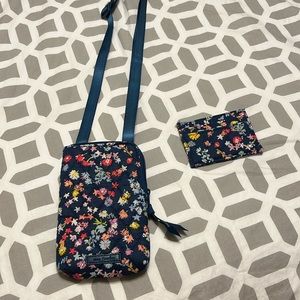 Vera Bradley Phone Crossbody & Card Holder